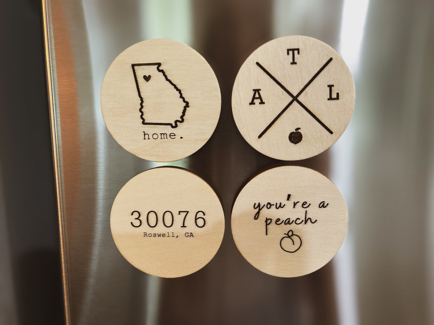 Set of 4 ATL Magnets
