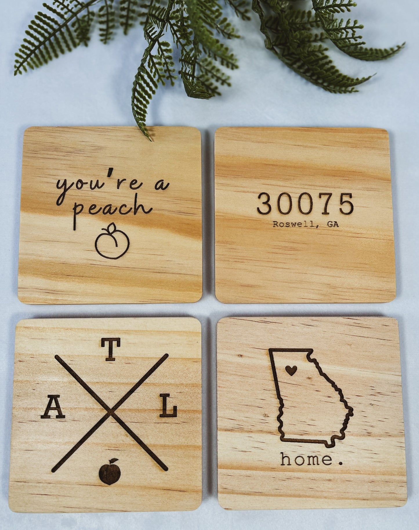 Custom Coasters - Georgia
